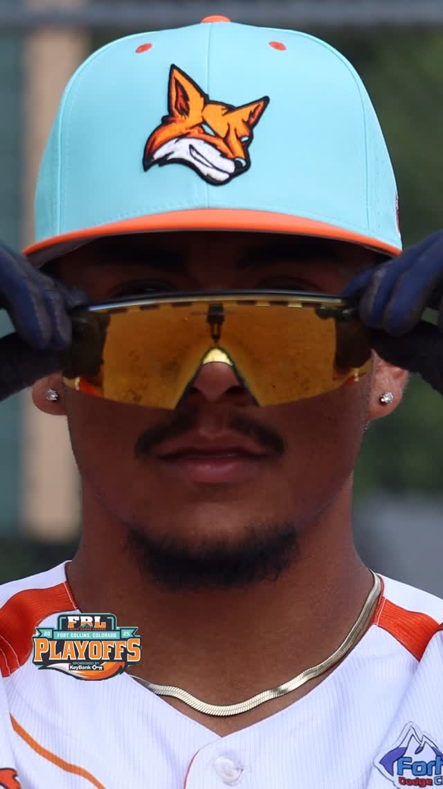 Itโs playoff time baby๐
Come watch the Foxes take on the Collegians in the FRL Semifinals Saturday night at City Park.
๐ฆ 6:05pm
๐ Postgame Drone Show
๐City Park
#focofoxes // #foxesbaseball