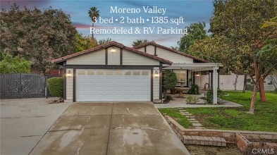 ✨ Comment “HOME” for more info! ✨
Welcome to this beautifully remodeled three bedroom two bath home located on a quiet cul-de-sac in Moreno Valley. This spacious and bright home features cathedral ceilings that create an open, airy feel throughout. The kitchen is updated with quarts countertops, soft close cupboards and stainless steel appliances. Situated on a lot of over 13,000 sqft. and offers RV parking and a large backyard with a dedicated garden and vegetable area, Covered patio, and koi pond perfect for outdoor living, and entertaining. Close to freeways, good schools, and shopping.
Listed by Winter Boone •DRE #02040437 • Real Broker