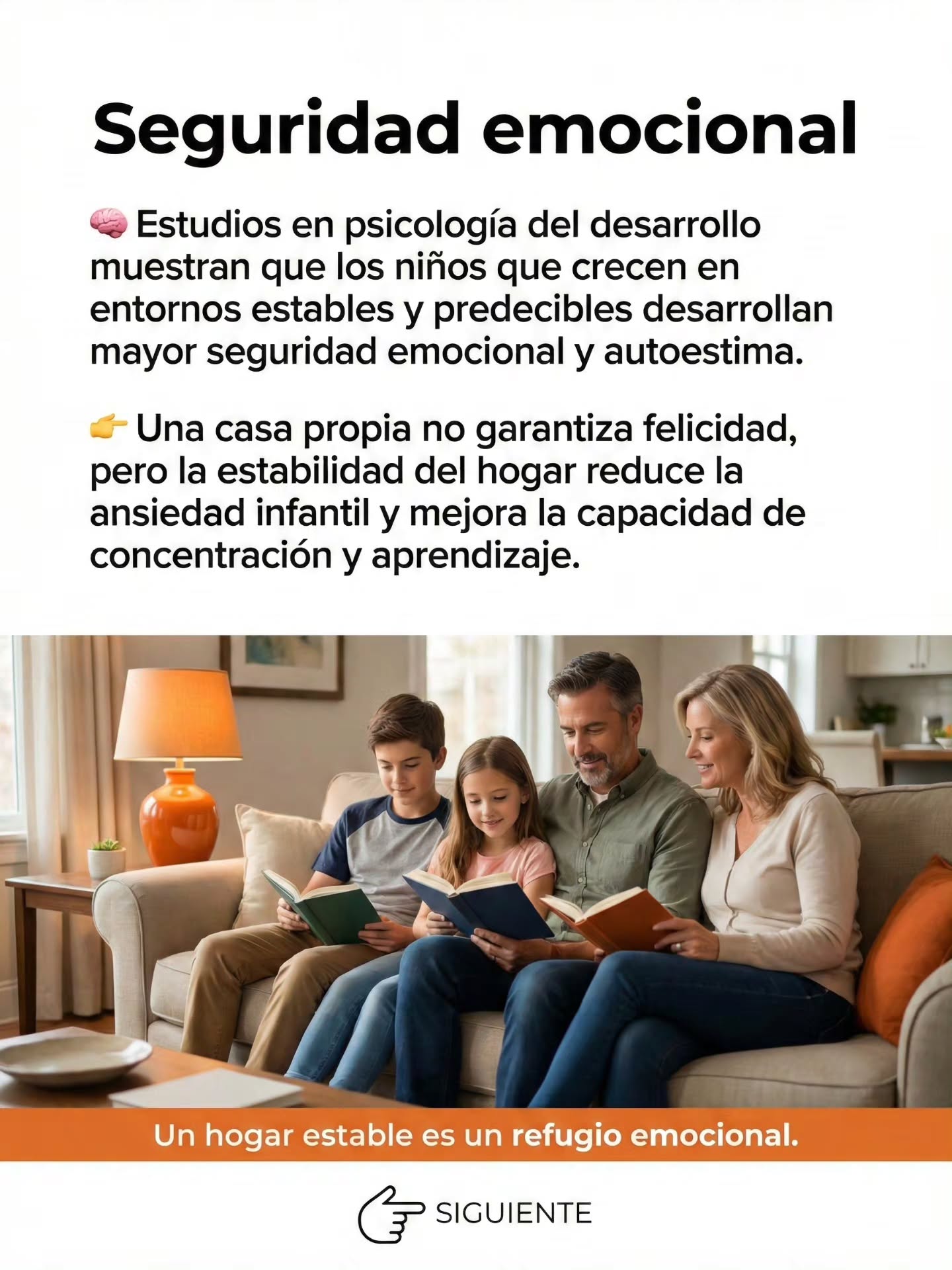 👨👩👧👦COMPRAR una casa es una decisión que cambia vidas y enseña a tus hijos lecciones sobre CÓMO LOGRAR UN OBJETIVO. Es una victoria familiar que deja mucho aprendizaje y recuerdos FAMILIARES inolvidables .
Importante RECORDAR:
Una CASA son paredes, un HOGAR es lo que vives dentro de ella. 🏡💖
𝗩𝗶𝗻𝗰𝗲𝗻𝘇𝗮 𝗗𝗶 𝗖𝗲𝘀𝗮𝗿𝗲
HAGO POSIBLE TU CASA PROPIA EN FLORIDA!!!🏡
📲+1 407 680 8118
#Hogar #Familia #finanzaspersonales #newhomeconstruction #casasenorlando