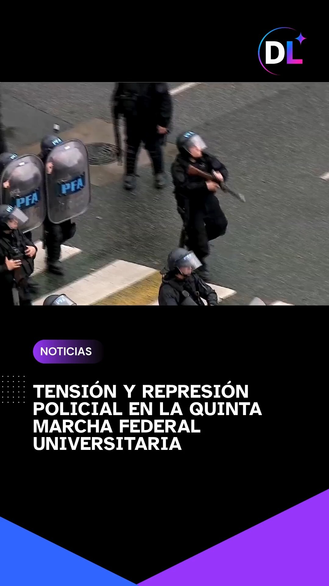🇦🇷📢 Se registraron escenas de represión policial en Plaza Congreso durante la…